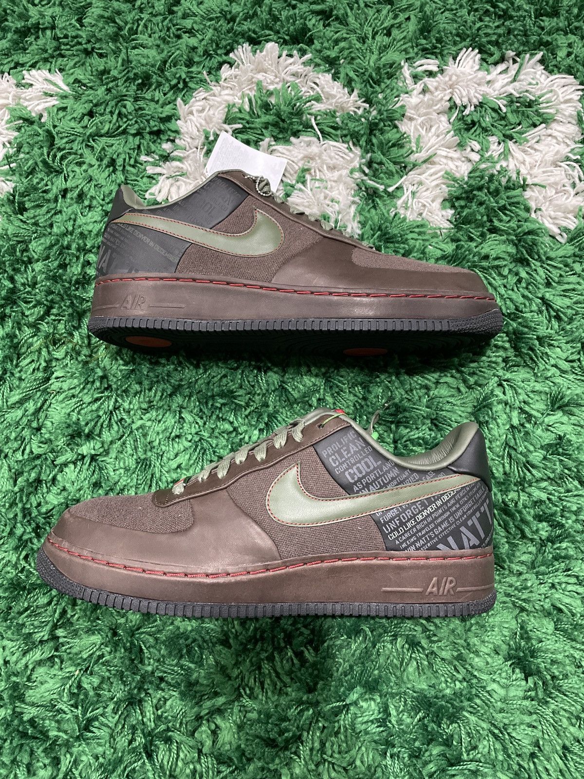 Nike Air Force 1 Supreme Natt Original Six (2007) Size US 11 / EU 44 - 1 Thumbnail