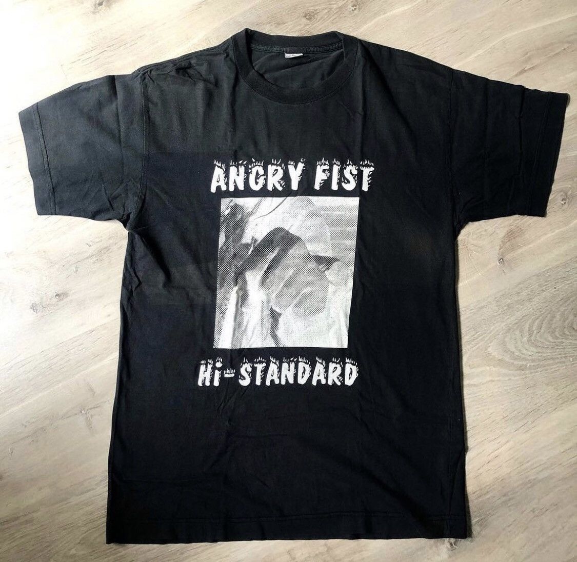 90's】 HI-STANDARD ANGRY FIST TOUR Tシャツ Band Tees × Japanese