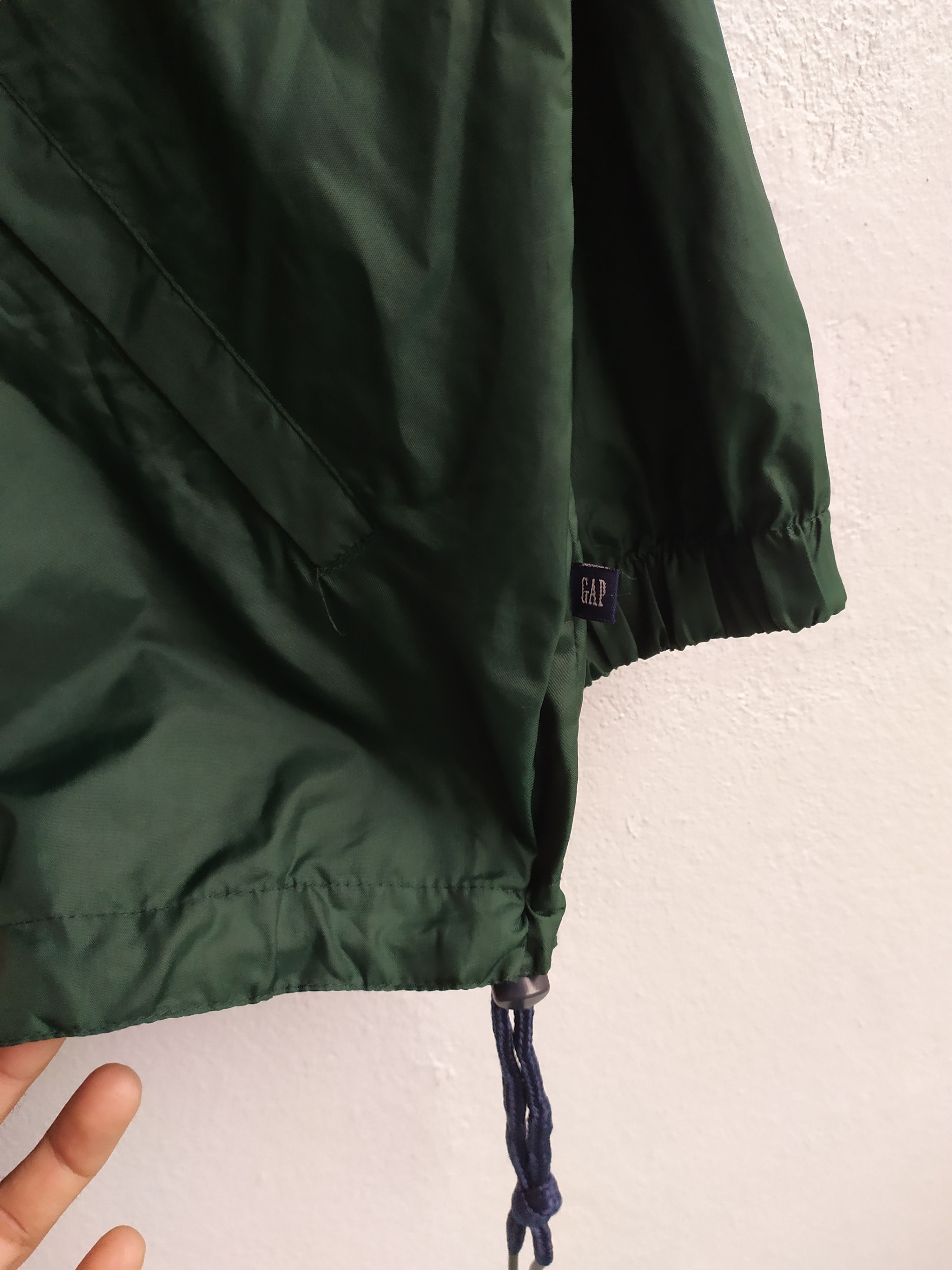 Gap × Vintage Gap Annorak Pocket Hoodie Windbreaker Jacket Size US M / EU 48-50 / 2 - 6 Thumbnail