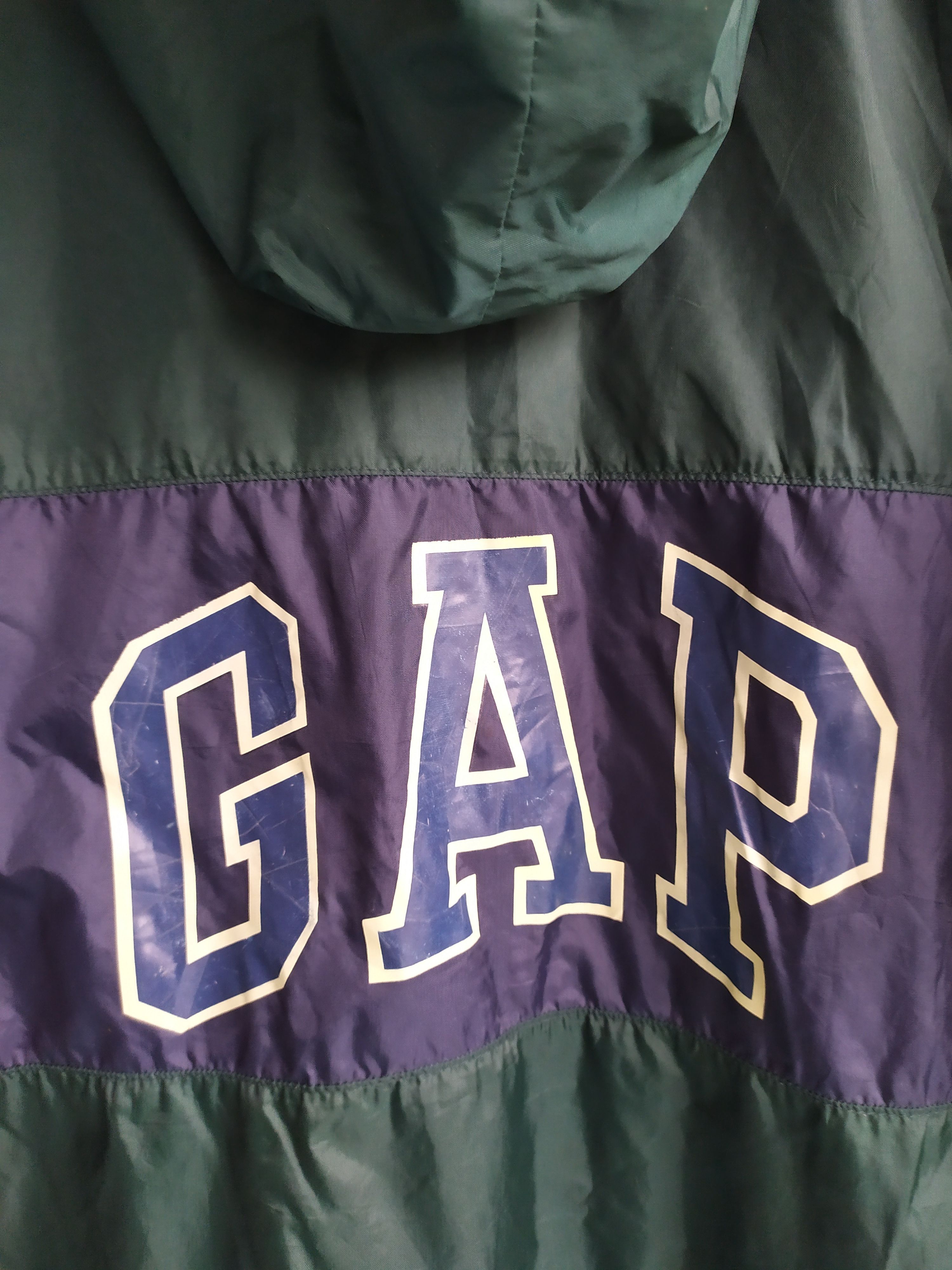 Gap × Vintage Gap Annorak Pocket Hoodie Windbreaker Jacket Size US M / EU 48-50 / 2 - 5 Thumbnail