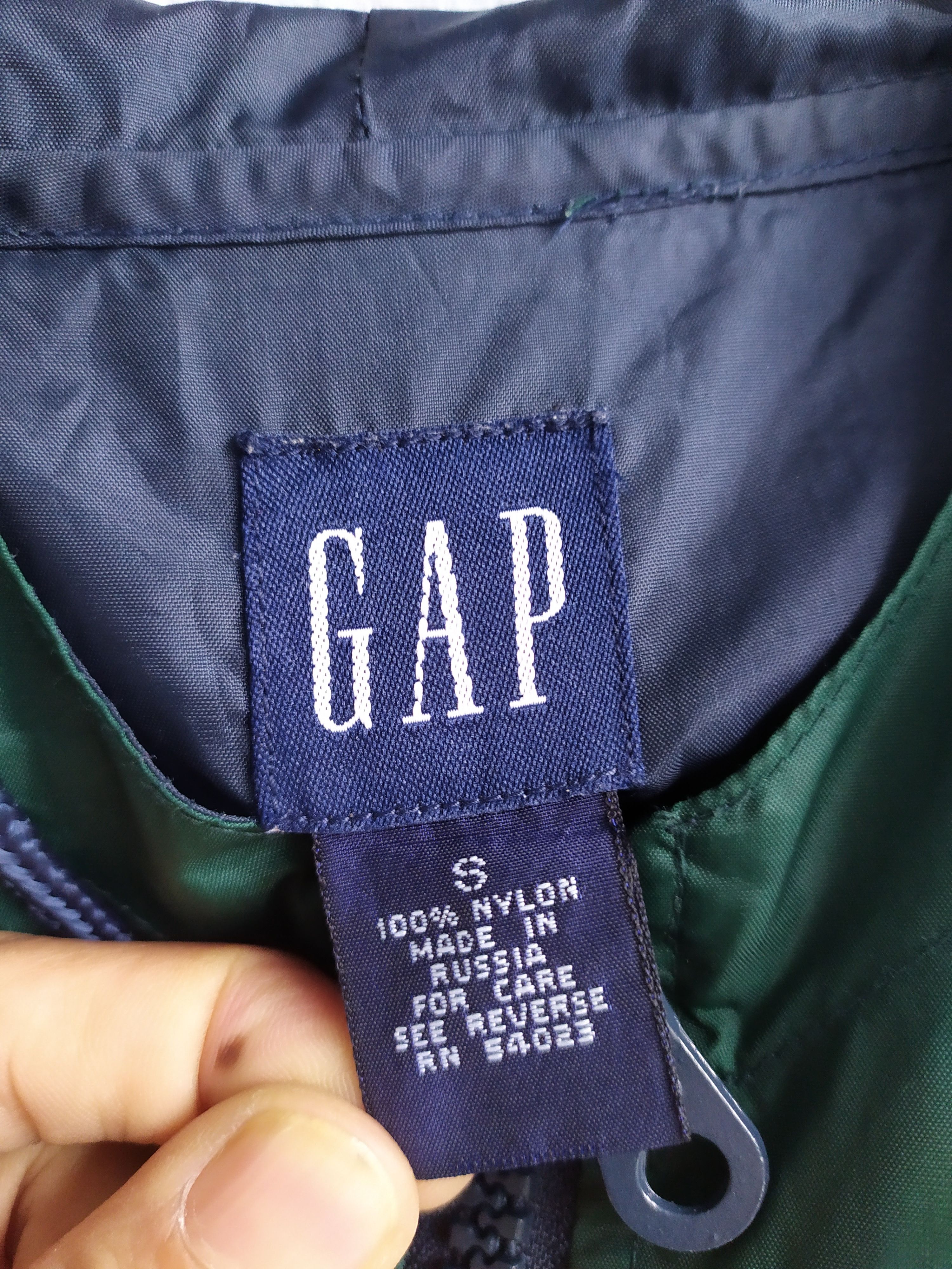 Gap × Vintage Gap Annorak Pocket Hoodie Windbreaker Jacket Size US M / EU 48-50 / 2 - 3 Thumbnail