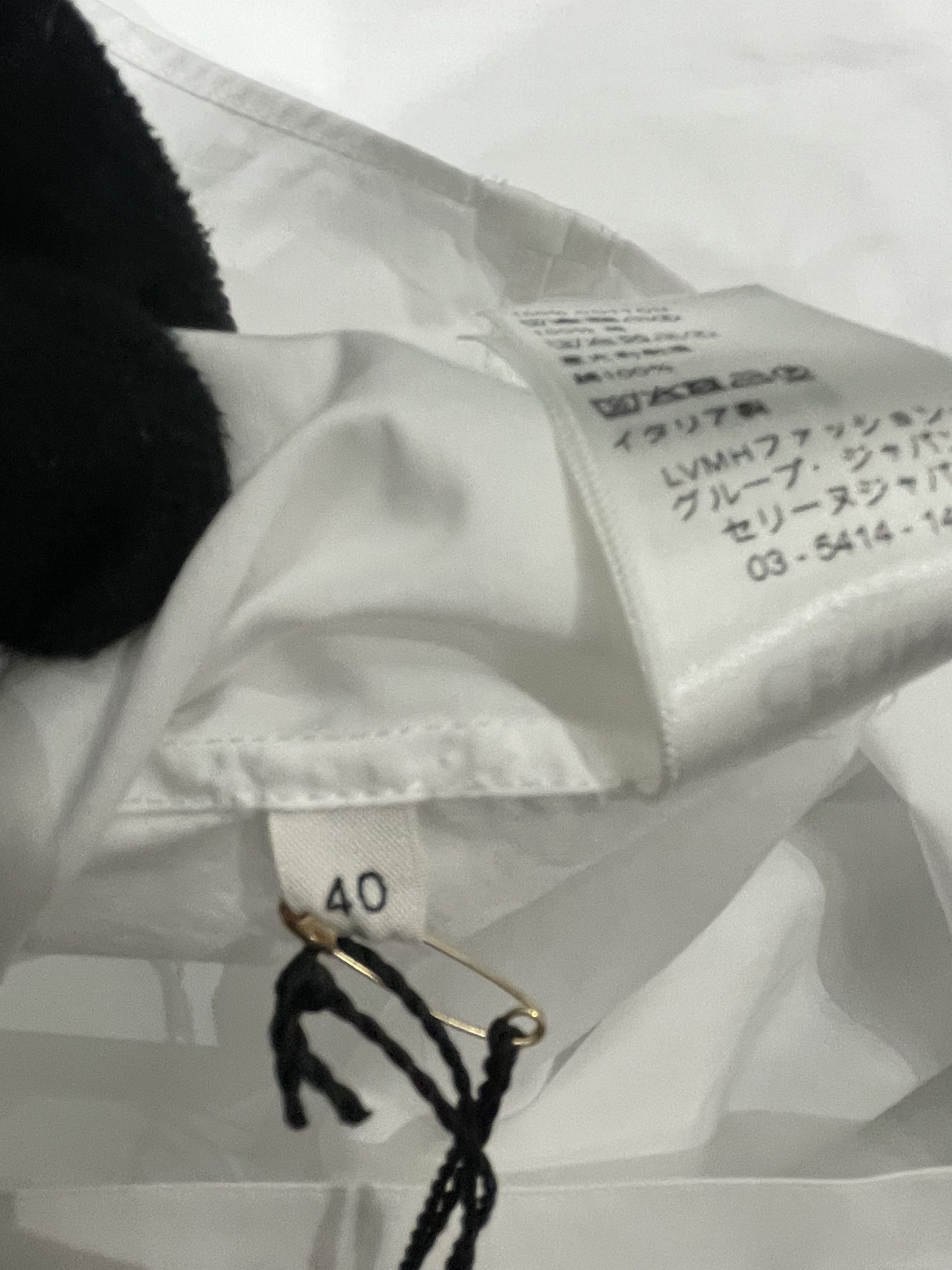 Celine White Shirt Size US M / EU 48-50 / 2 - 6 Thumbnail