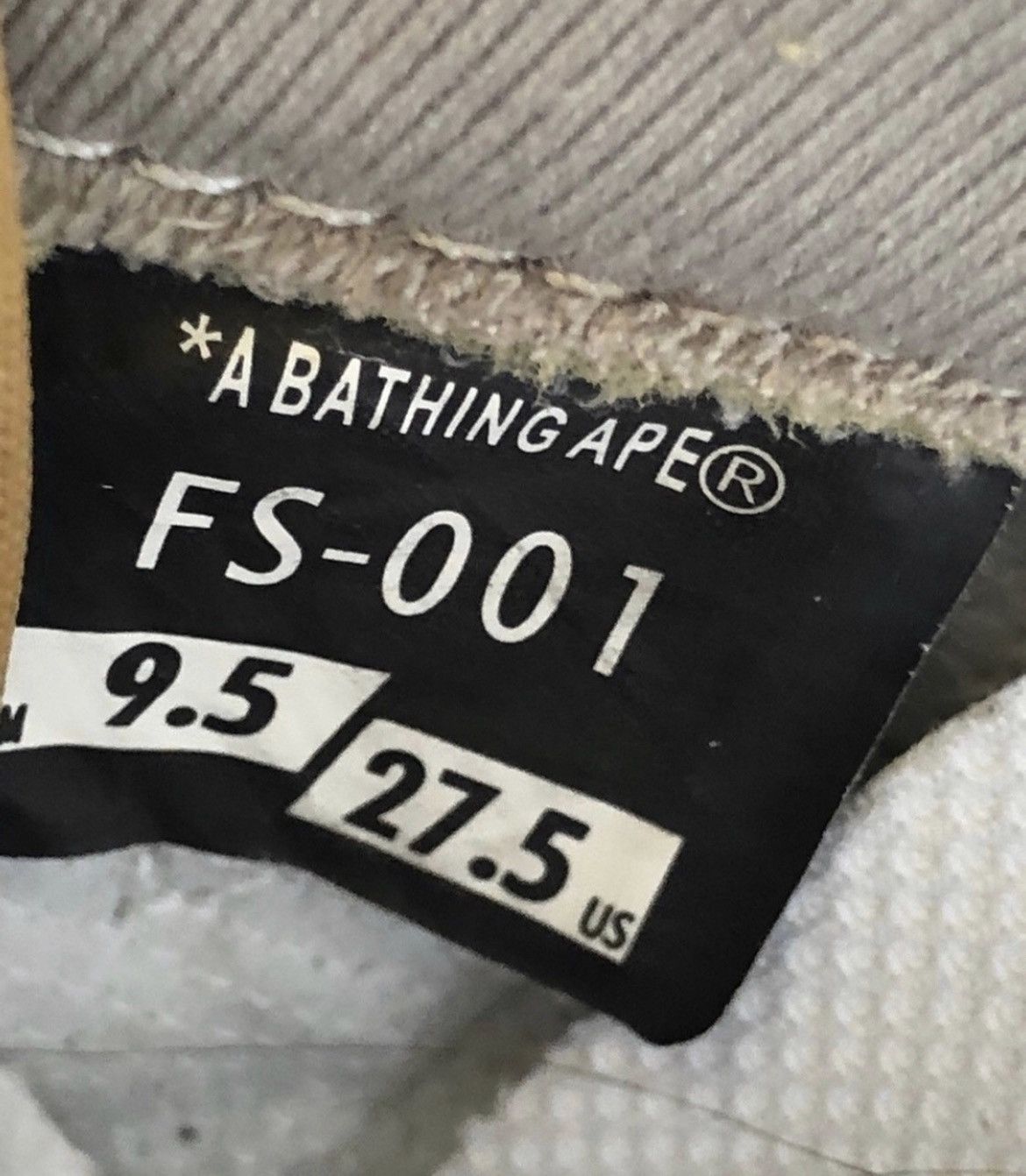 Bape Bape Silver/Gold Bapestas Size US 9.5 / EU 42-43 - 8 Thumbnail