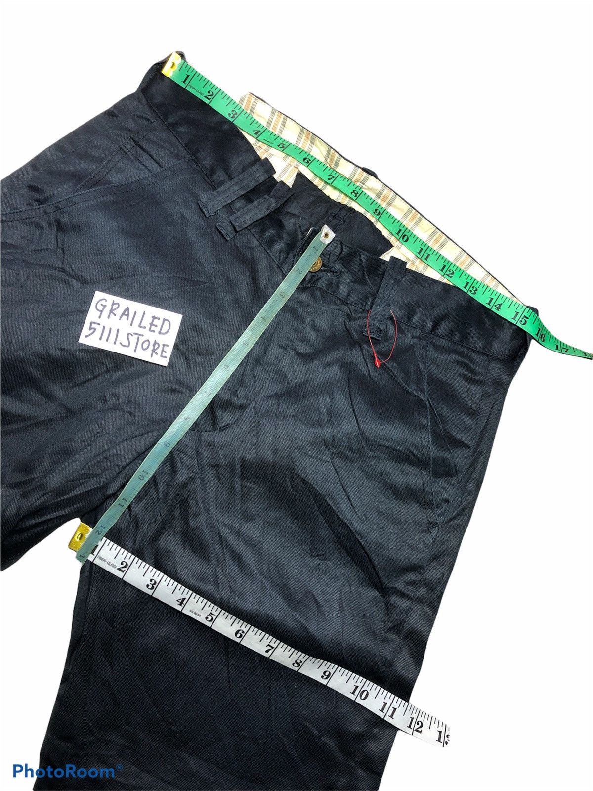 ANACHRONORM × Japanese Brand Buckle Back Trousers Pant By ANACHRONORM Size US 32 / EU 48 - 7 Thumbnail