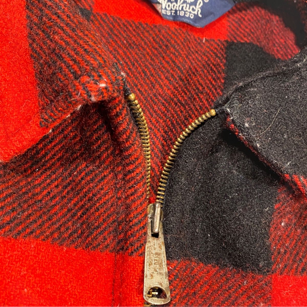 Vintage × Woolrich Woolen Mills Vintage Woolrich Zip Wool Jacket Size US M / EU 48-50 / 2 - 4 Thumbnail