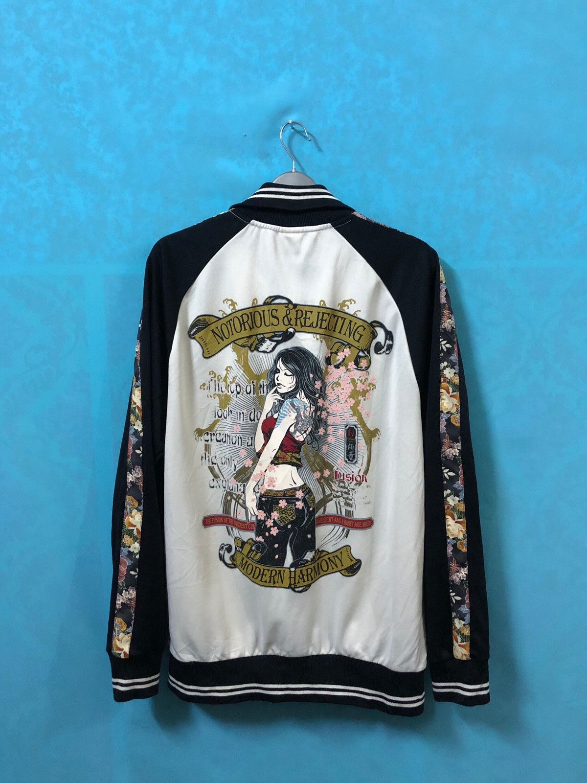 Japanese Brand 1990s fusion japan anime manga art #829 Size US L / EU 52-54 / 3 - 2 Thumbnail