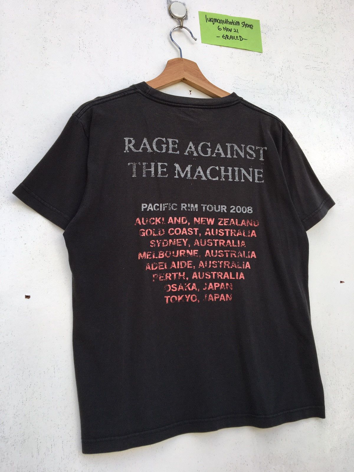 Band Tees Vintage Rage Againts The Machines BOLA Album Cover Tee Size US M / EU 48-50 / 2 - 2 Thumbnail