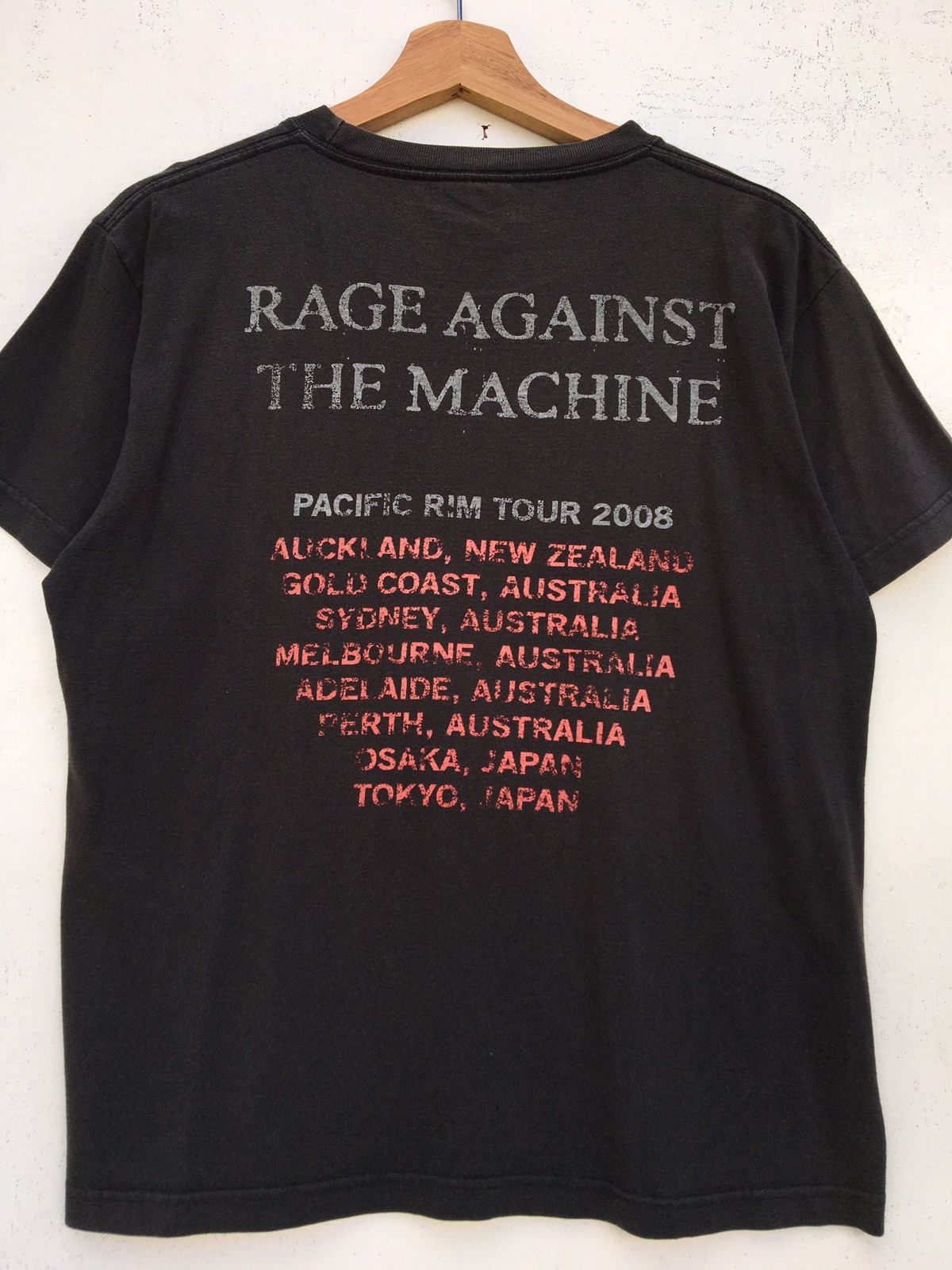 Band Tees Vintage Rage Againts The Machines BOLA Album Cover Tee Size US M / EU 48-50 / 2 - 4 Thumbnail