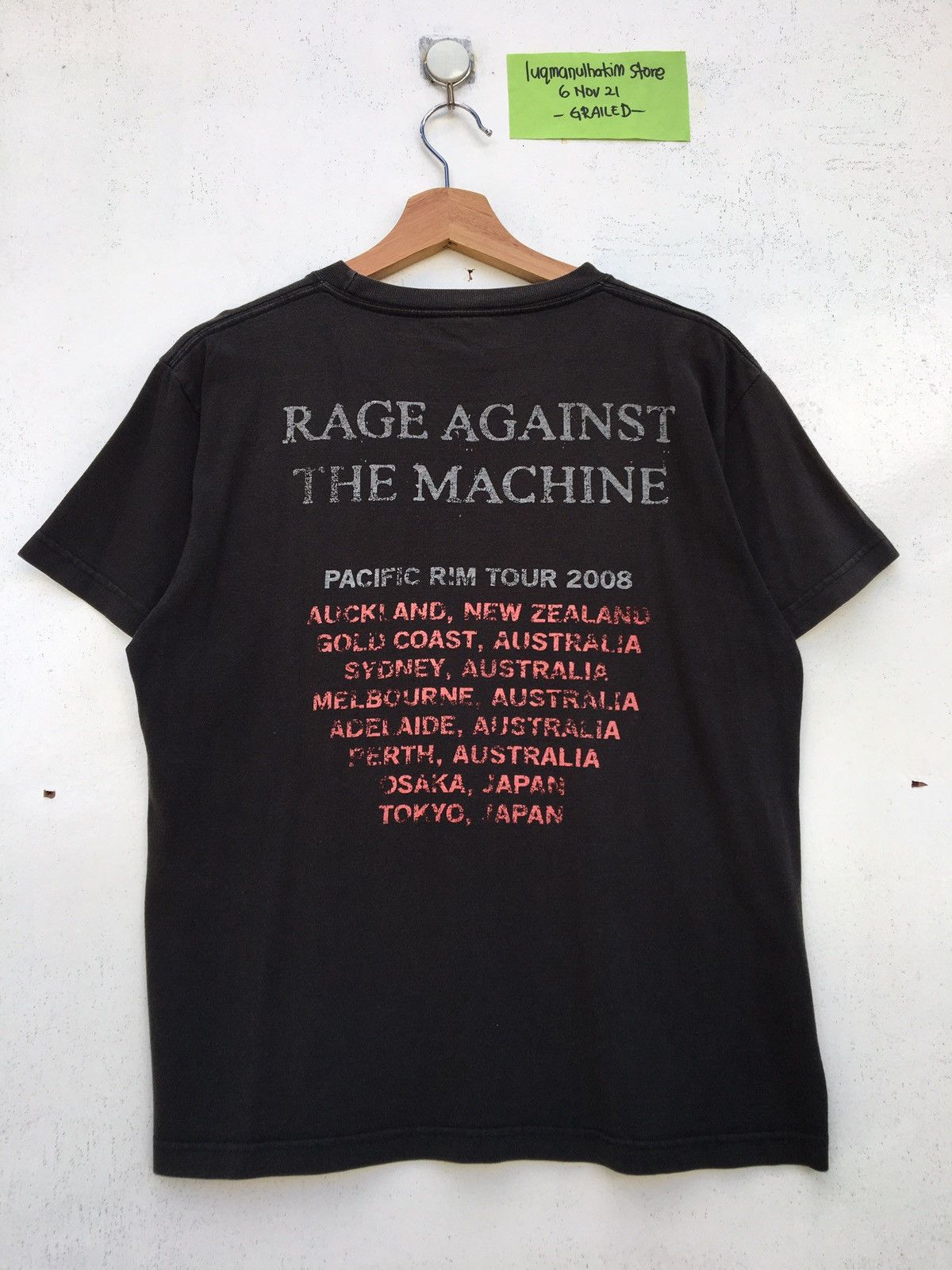 Band Tees Vintage Rage Againts The Machines BOLA Album Cover Tee Size US M / EU 48-50 / 2 - 1 Thumbnail