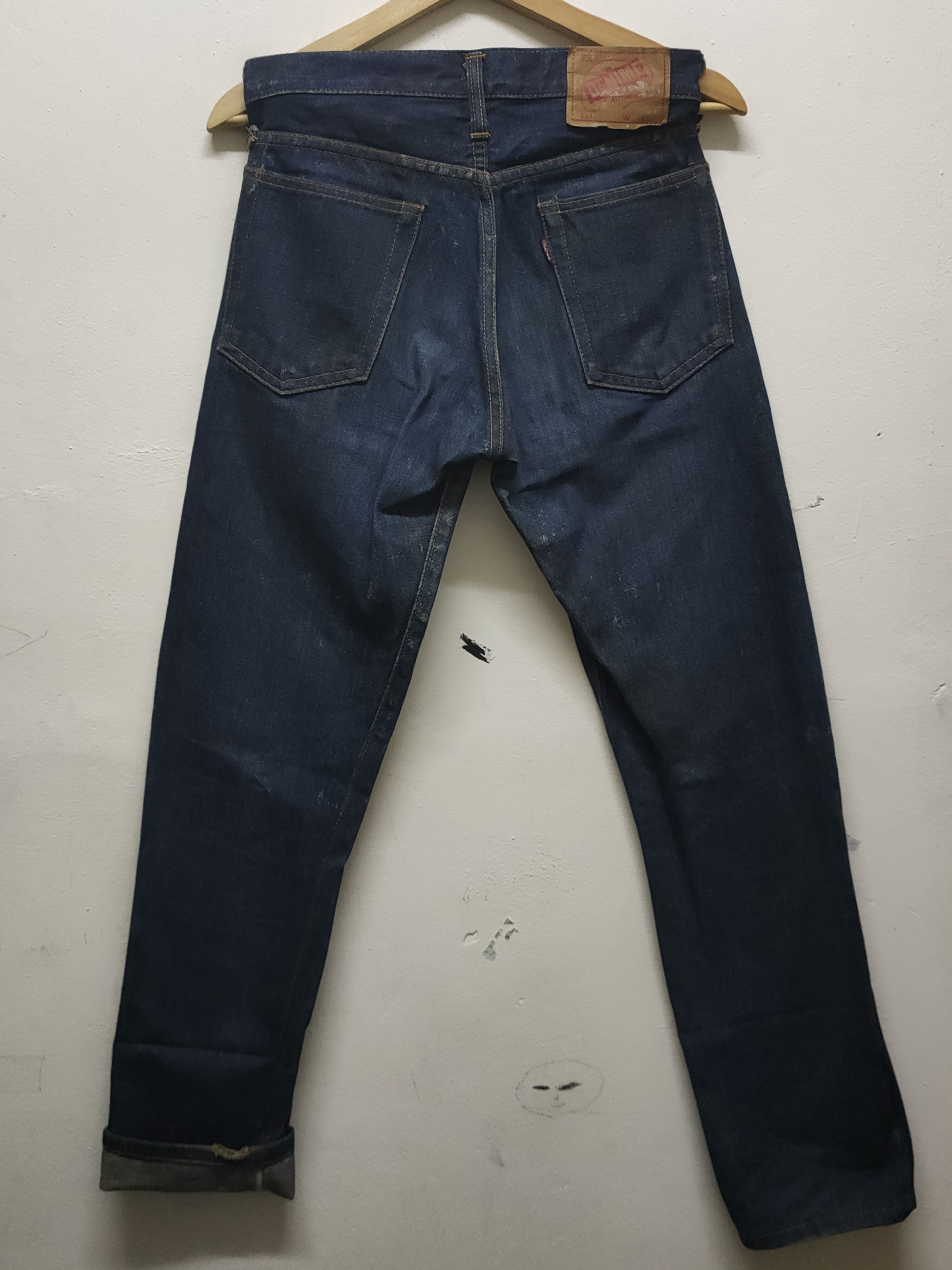 Denime 🔥🔥 vintage 90s denime denim jeans selvedge Size US 29 - 2 Thumbnail