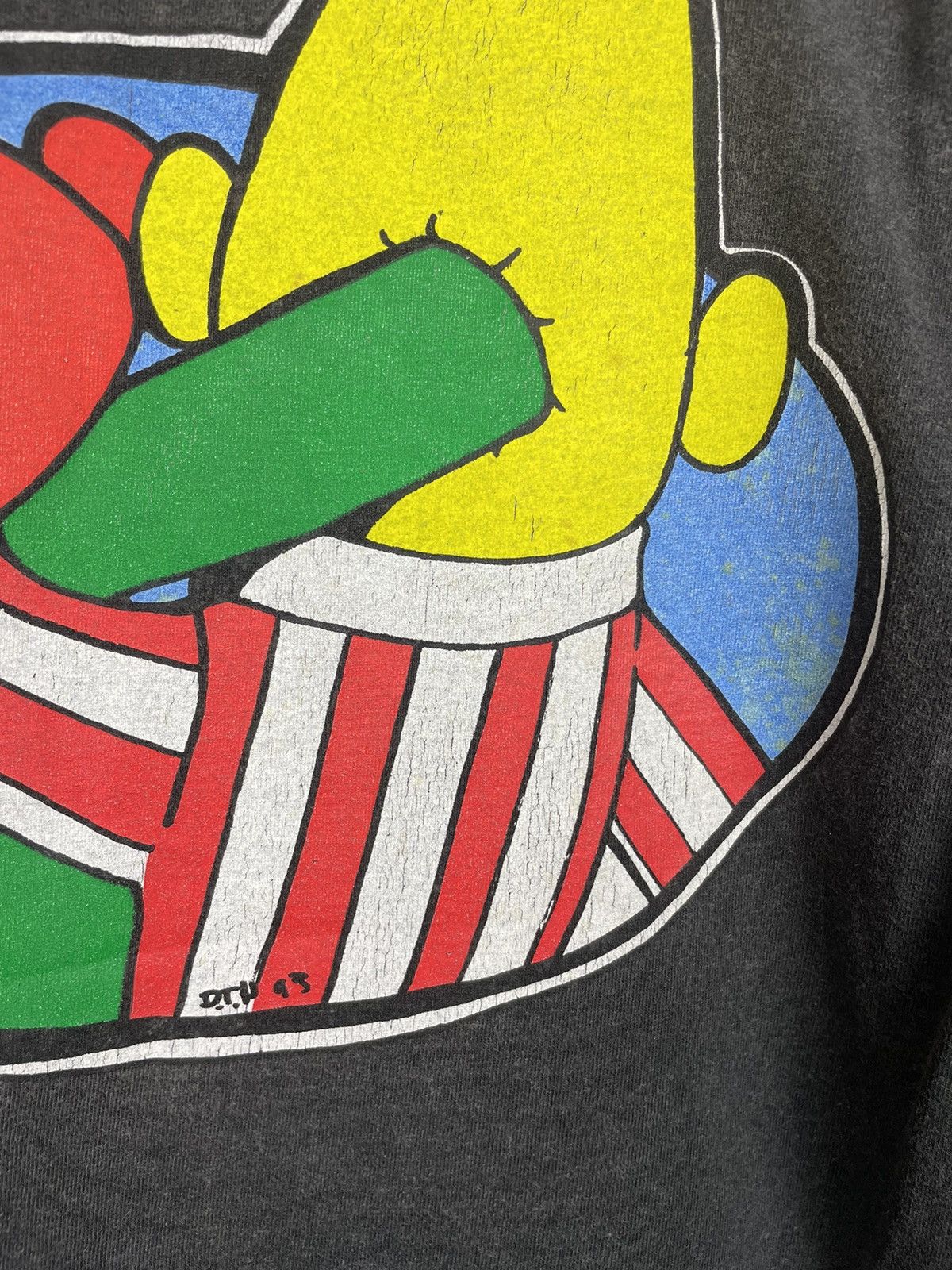 Powell Peralta × Vintage VINTAGE 90s GOUGE SKATEBOARD RARE BERT ERNIE DESIGN Size US M / EU 48-50 / 2 - 8 Thumbnail