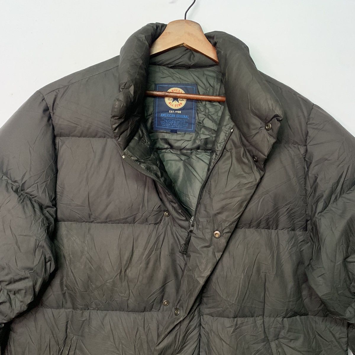 Converse CYBER WEEK 💥 Vintage Y2K CONVERSE Puffer Jacket Large Size Size US L / EU 52-54 / 3 - 4 Thumbnail