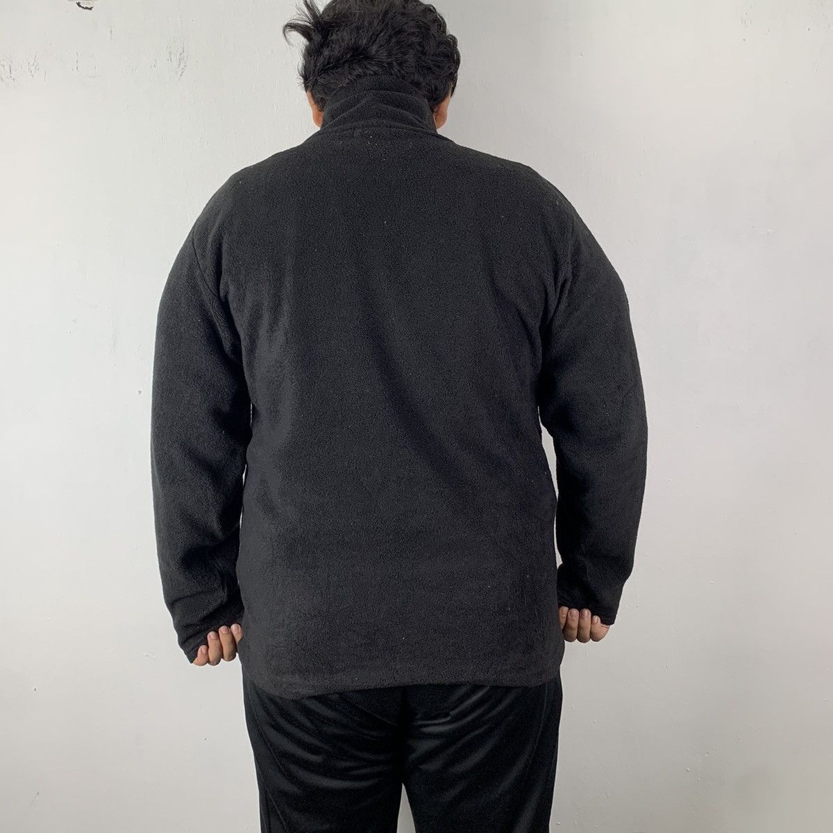 Salomon SALOMON Embroidery Turtle Neck Black Fleece Sweater Size L Size US L / EU 52-54 / 3 - 2 Thumbnail
