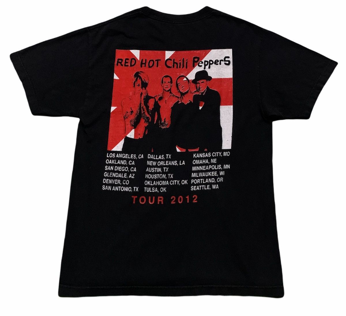 Band Tees Rare Design Rock Band Red Hot Chili Peppers T-shirt 2012s Size US M / EU 48-50 / 2 - 1 Thumbnail