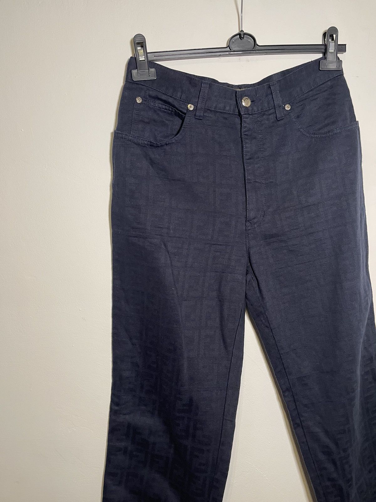 Fendi VINTAGE MONOGRAM PANTS Size US 30 / EU 46 - 2 Thumbnail