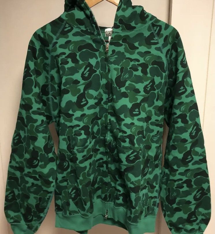 Bape RARE ORIGINAL A BATHING APE SHIBUYA EXCLUSIVE FULLZIP HOODIE | Grailed