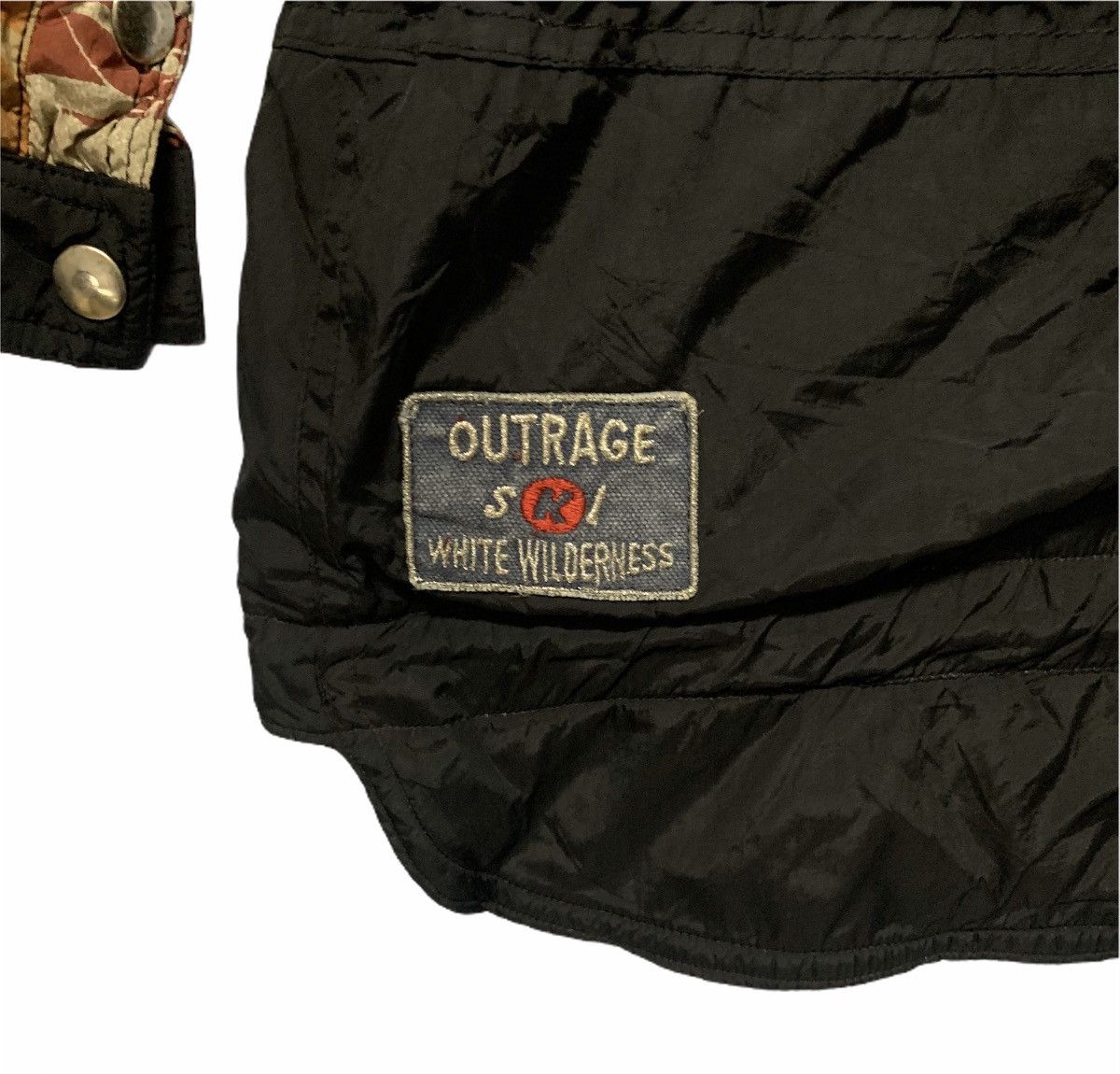 Vintage 💥💥RARE!! Outrage Ski Jacket Quarter Zip Art Windbreaker Size US XL / EU 56 / 4 - 9 Thumbnail