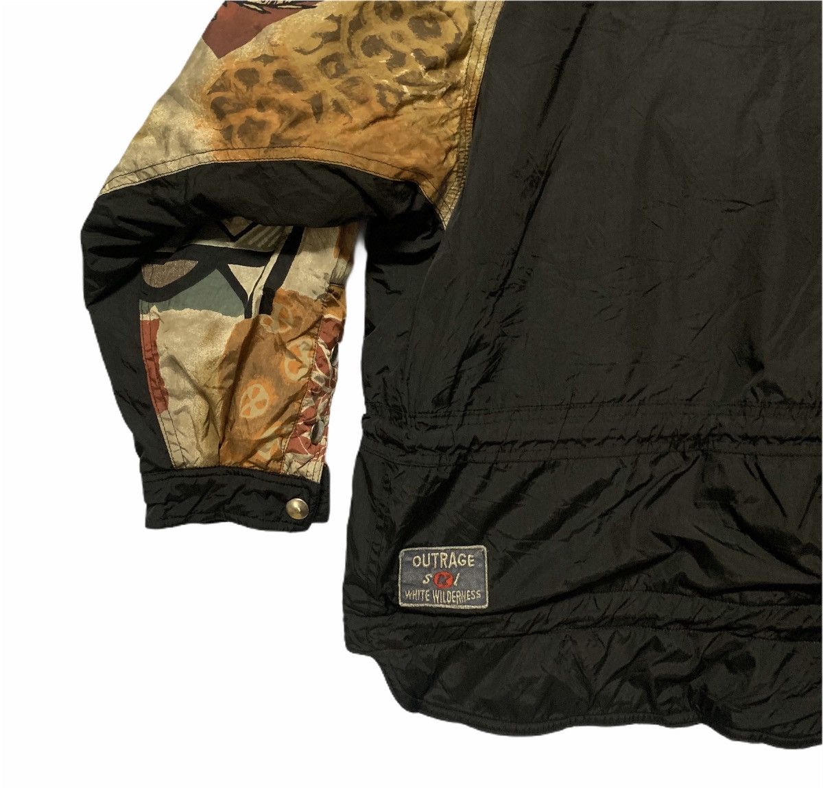 Vintage 💥💥RARE!! Outrage Ski Jacket Quarter Zip Art Windbreaker Size US XL / EU 56 / 4 - 7 Thumbnail
