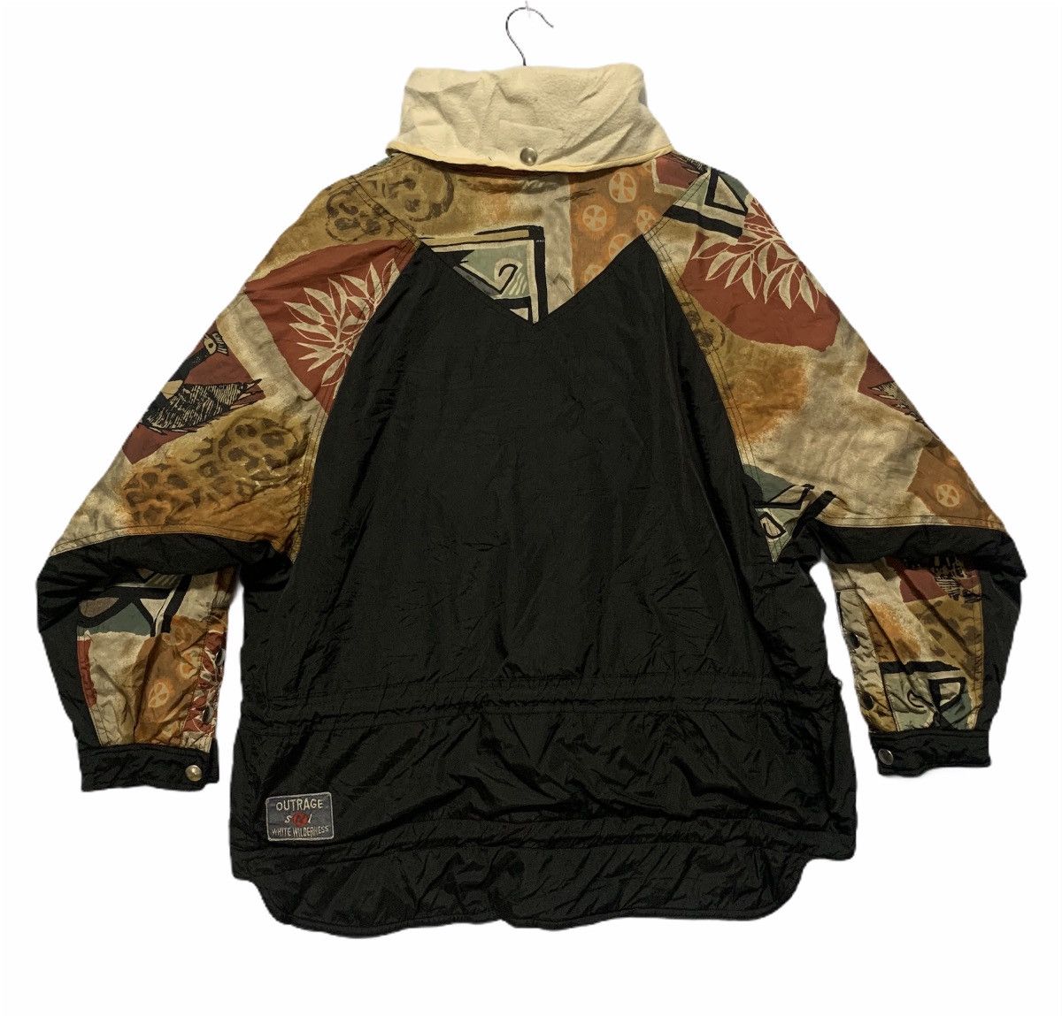 Vintage 💥💥RARE!! Outrage Ski Jacket Quarter Zip Art Windbreaker Size US XL / EU 56 / 4 - 6 Thumbnail