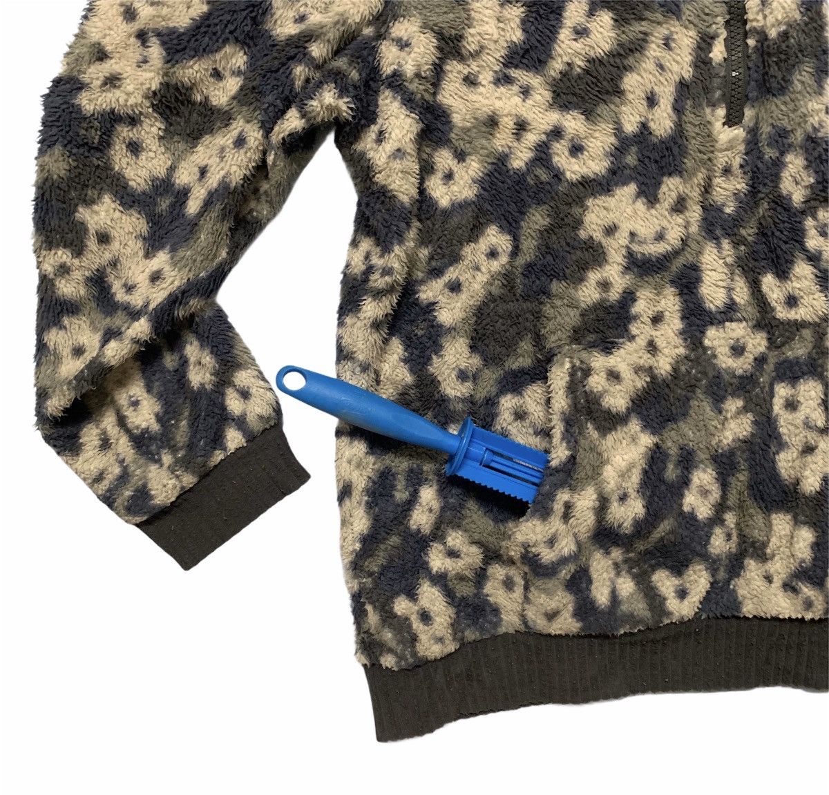 Japanese Brand RARE‼️LIVRE KINA Japan Quarter Zip Fleece Sweatshirt Sweater Size US M / EU 48-50 / 2 - 3 Thumbnail