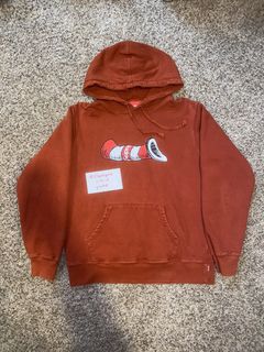 Supreme cat in discount the hat hooded sweatshirt