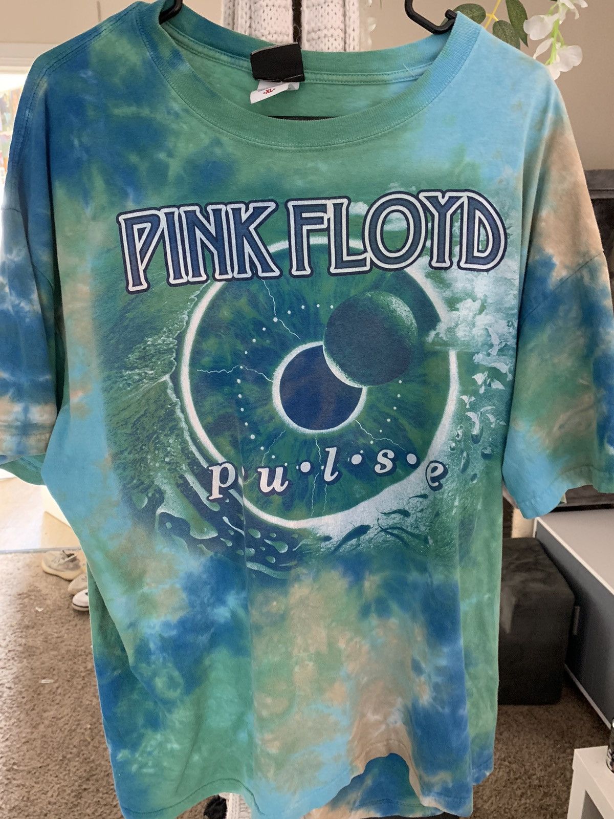 Pink Floyd Vintage PINK FLOYD PULSE American band Tie Dye t-shirt