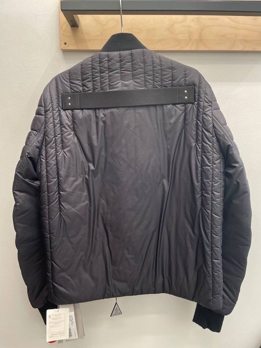 Rick Owens FW20 Angle Goose Down Bomber Jacket in Black | Grailed