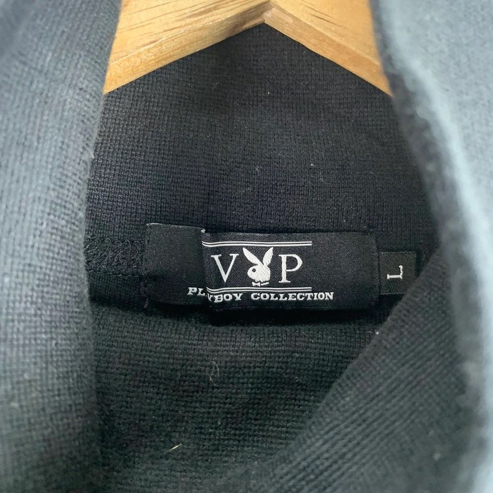 Playboy × Vintage Vintage Playboy Small Logo Single Pocket Turtleneck Sweater Size US L / EU 52-54 / 3 - 4 Thumbnail