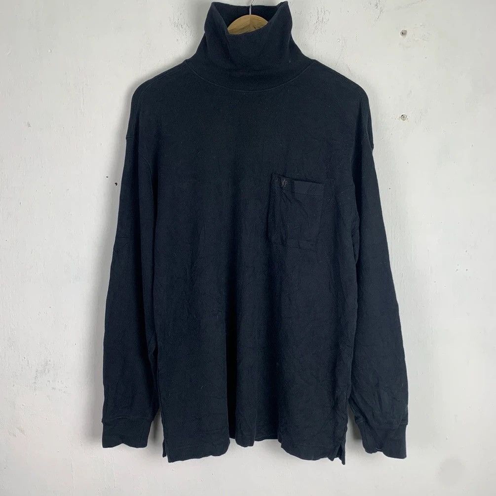 Playboy × Vintage Vintage Playboy Small Logo Single Pocket Turtleneck Sweater Size US L / EU 52-54 / 3 - 1 Thumbnail