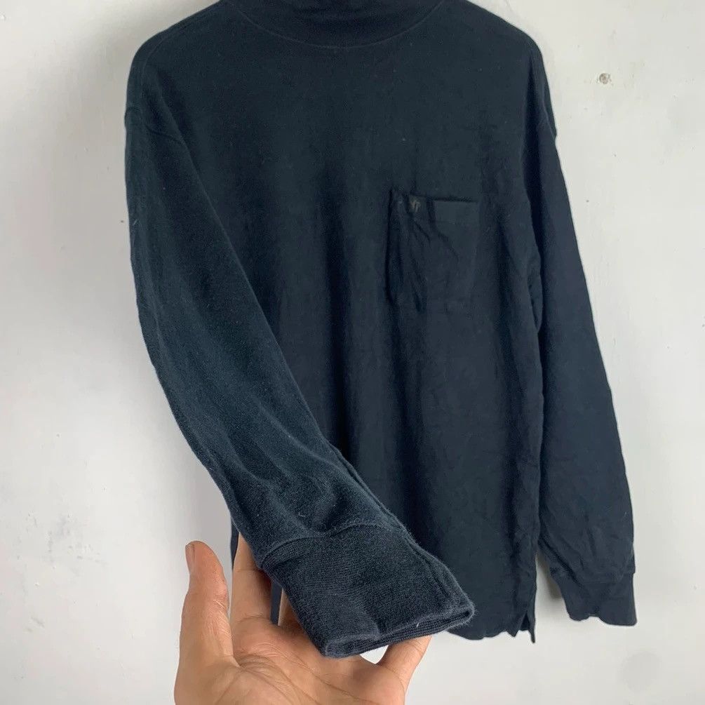 Playboy × Vintage Vintage Playboy Small Logo Single Pocket Turtleneck Sweater Size US L / EU 52-54 / 3 - 2 Thumbnail