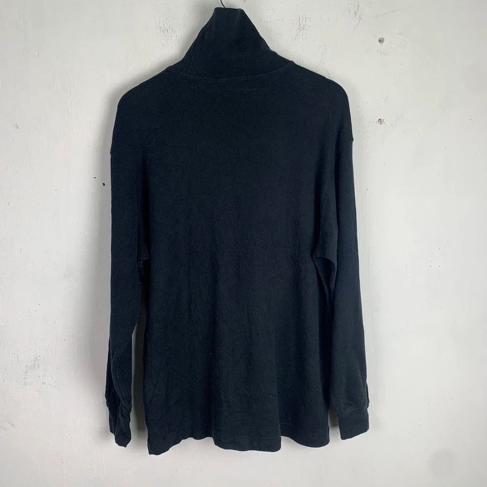 Playboy × Vintage Vintage Playboy Small Logo Single Pocket Turtleneck Sweater Size US L / EU 52-54 / 3 - 3 Thumbnail