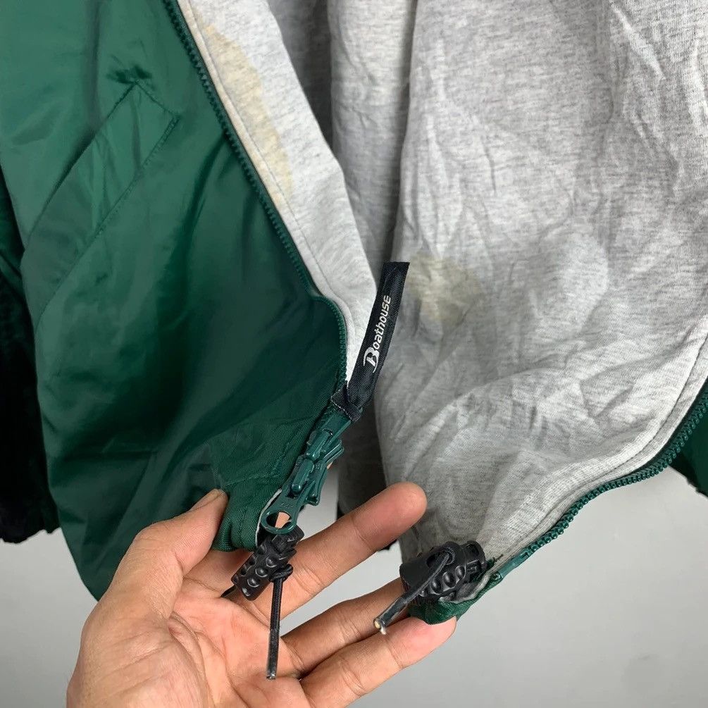 Vintage Bouthouse Sport Rugby Zip Ups Hoodie Jacket