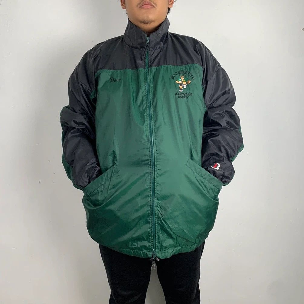 Vintage Bouthouse Sport Rugby Zip Ups Hoodie Jacket