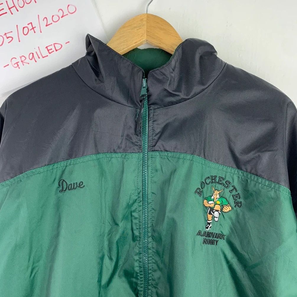 Vintage Bouthouse Sport Rugby Zip Ups Hoodie Jacket