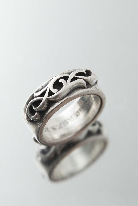 Chrome Hearts Double narrow vine band ring US 7.5 | Grailed 