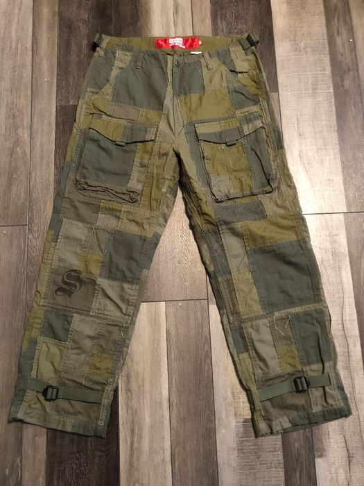 Supreme Supreme x JUNYA WATANABE Patchwork Cargo Pant Olive | 32