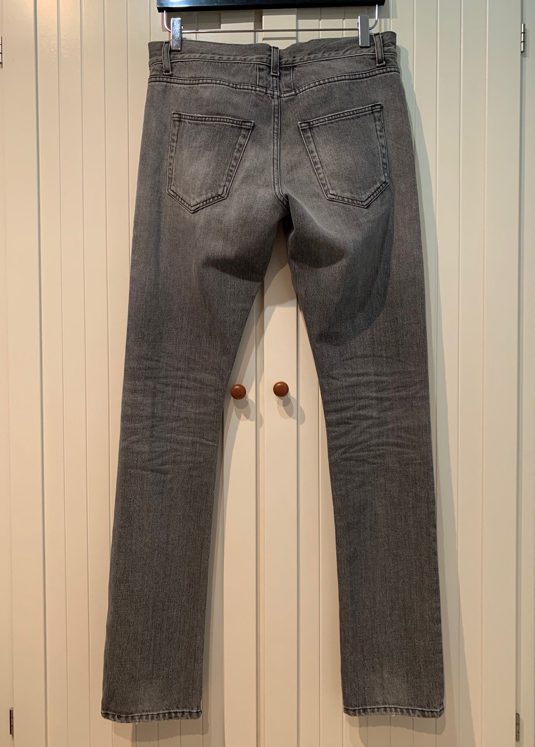 Saint Laurent Paris SS'17 D01 Skinny Jean Washed Denim Size US 29 - 4 Thumbnail