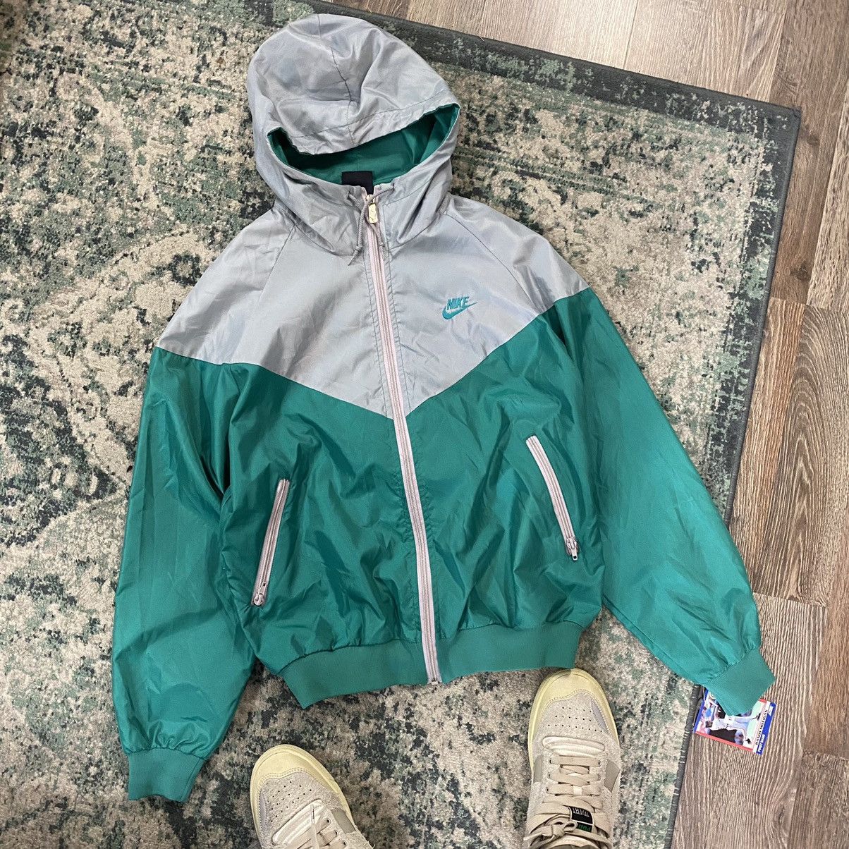 Nike × Vintage Vintage 80s Nike jacket Size US M / EU 48-50 / 2 - 1 Thumbnail