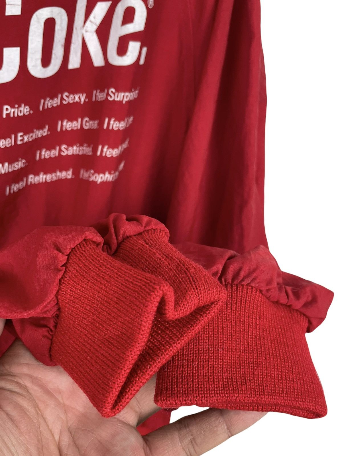 Coca Cola × Vintage Vintage 80s Coca-Cola “I Feel Coke” Japan | Promo Jacket Size US L / EU 52-54 / 3 - 5 Thumbnail