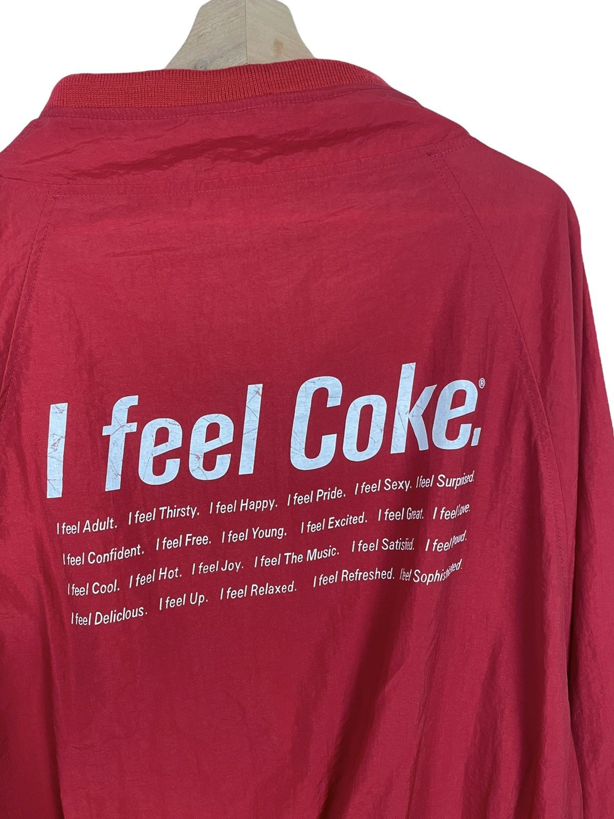 Coca Cola × Vintage Vintage 80s Coca-Cola “I Feel Coke” Japan | Promo Jacket Size US L / EU 52-54 / 3 - 4 Thumbnail