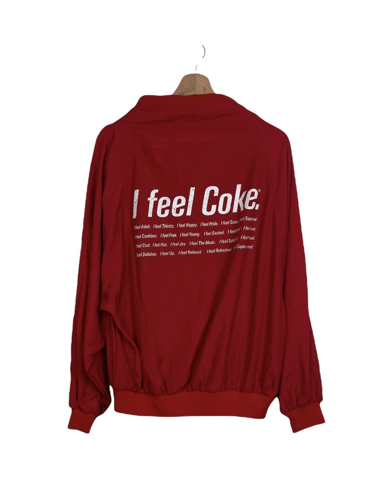 Coca Cola × Vintage Vintage 80s Coca-Cola “I Feel Coke” Japan | Promo Jacket Size US L / EU 52-54 / 3 - 1 Thumbnail