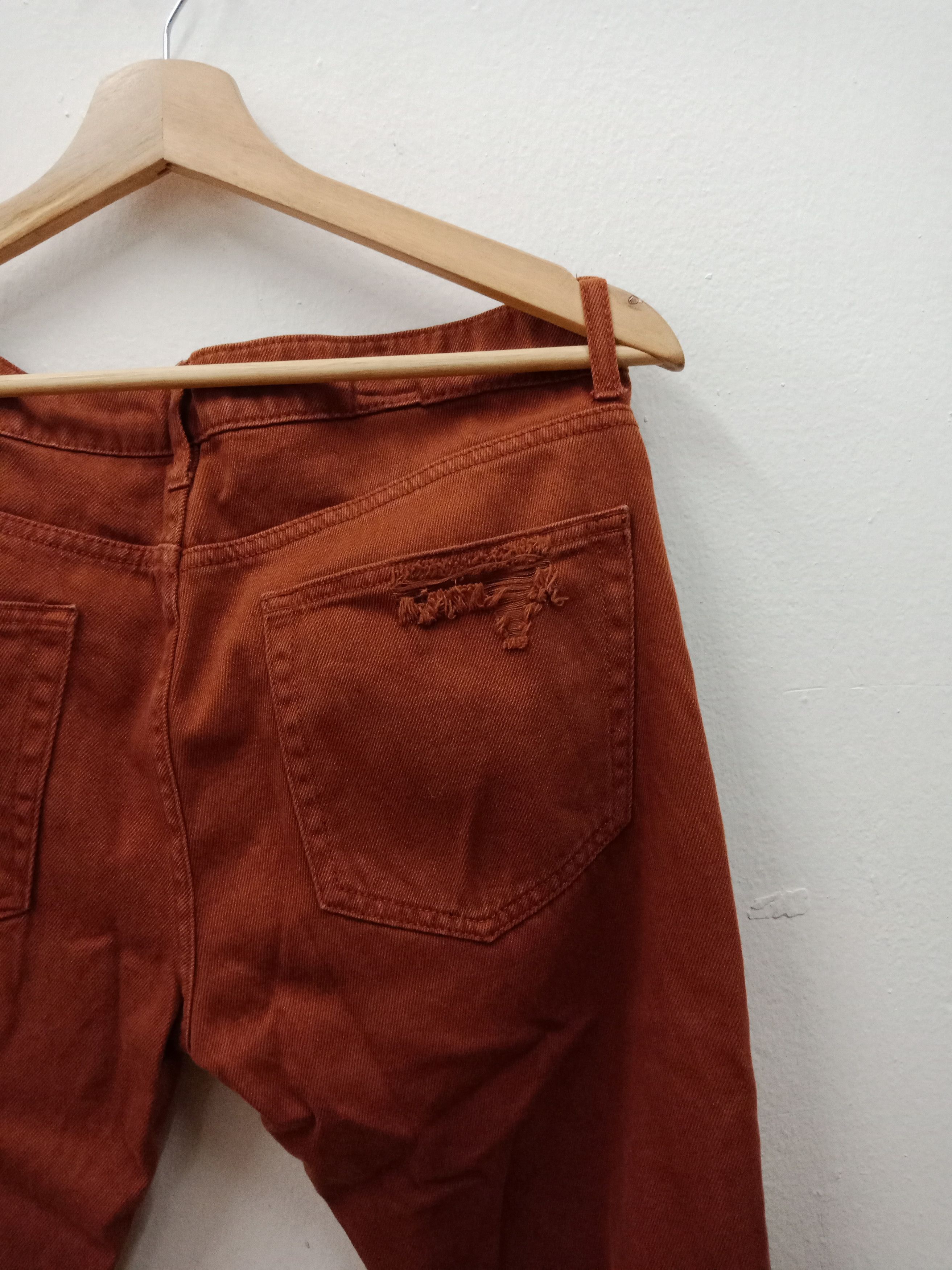 Forever 21 Forever 21 Brown Distressed Shredded Size US 32 / EU 48 - 7 Thumbnail