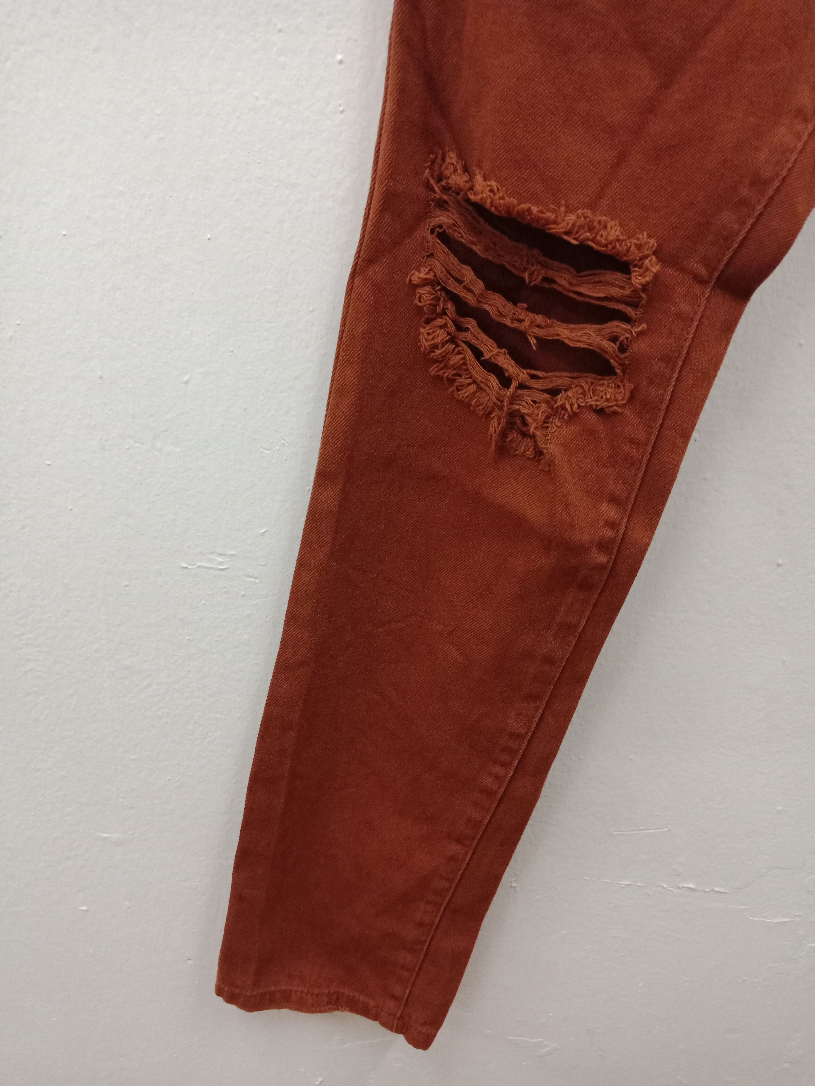 Forever 21 Forever 21 Brown Distressed Shredded Size US 32 / EU 48 - 6 Thumbnail