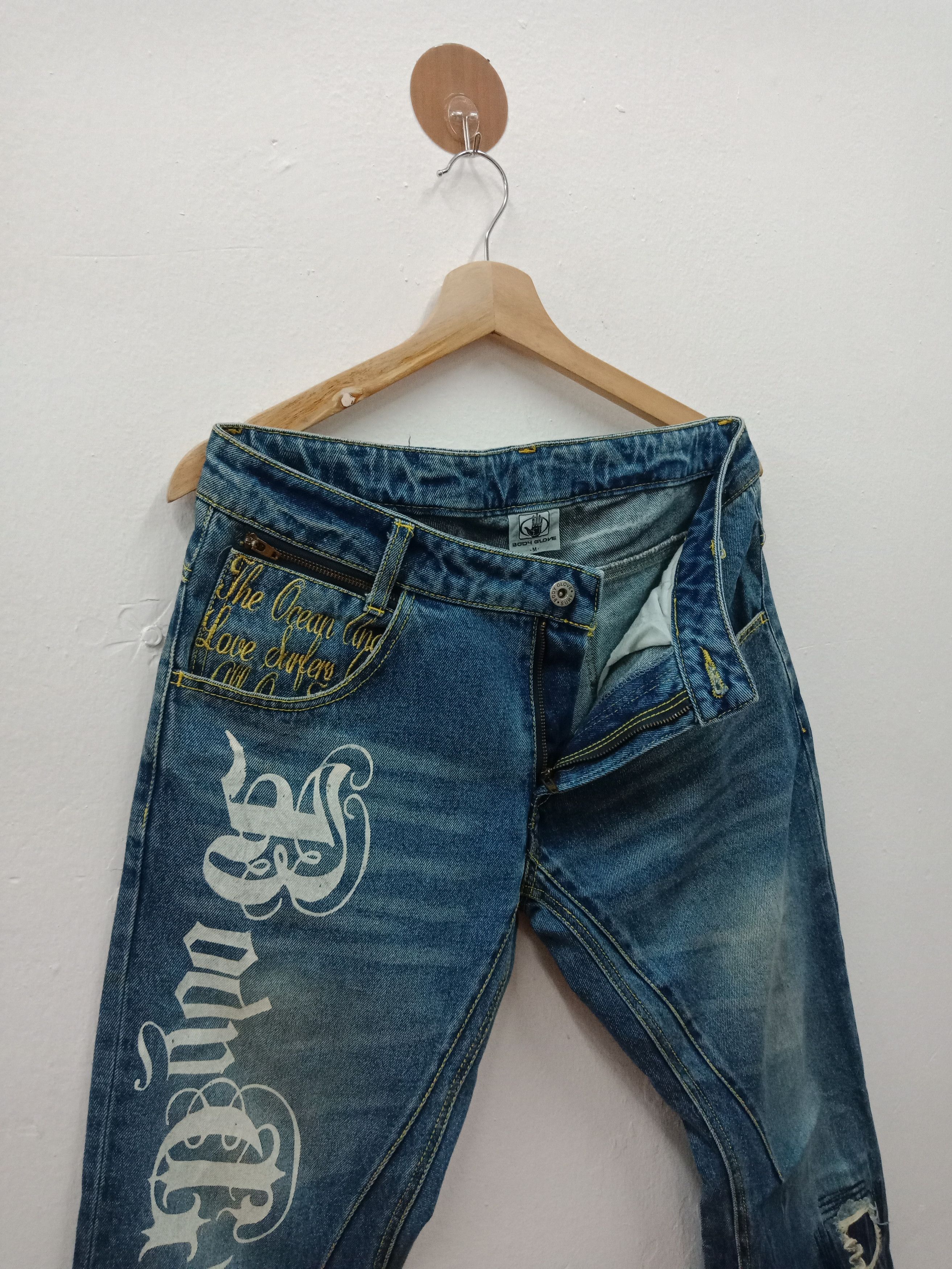 Body Glove Body Glove Spell Out Patchworks Distressed Size US 32 / EU 48 - 6 Thumbnail