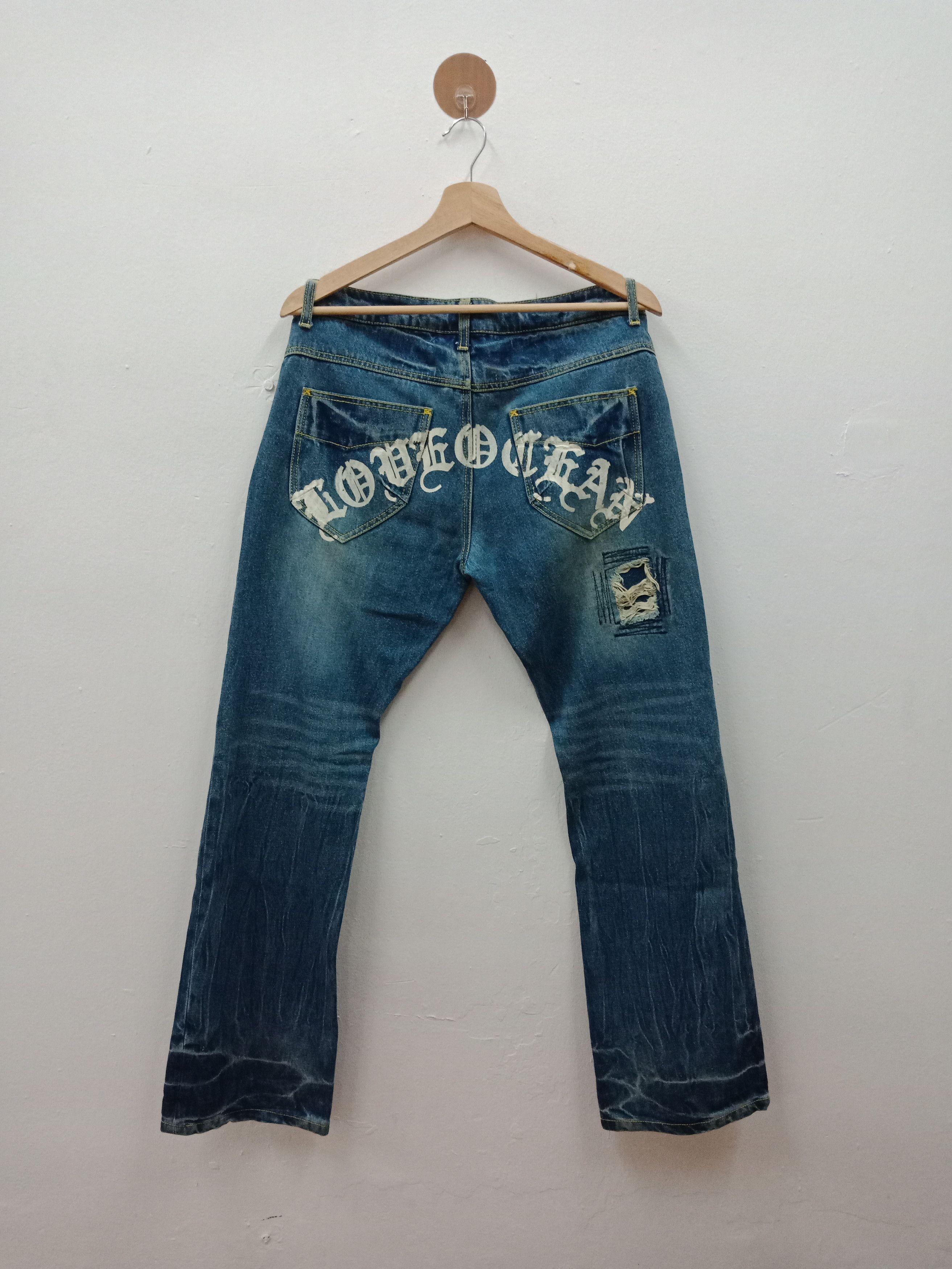 Body Glove Body Glove Spell Out Patchworks Distressed Size US 32 / EU 48 - 1 Thumbnail