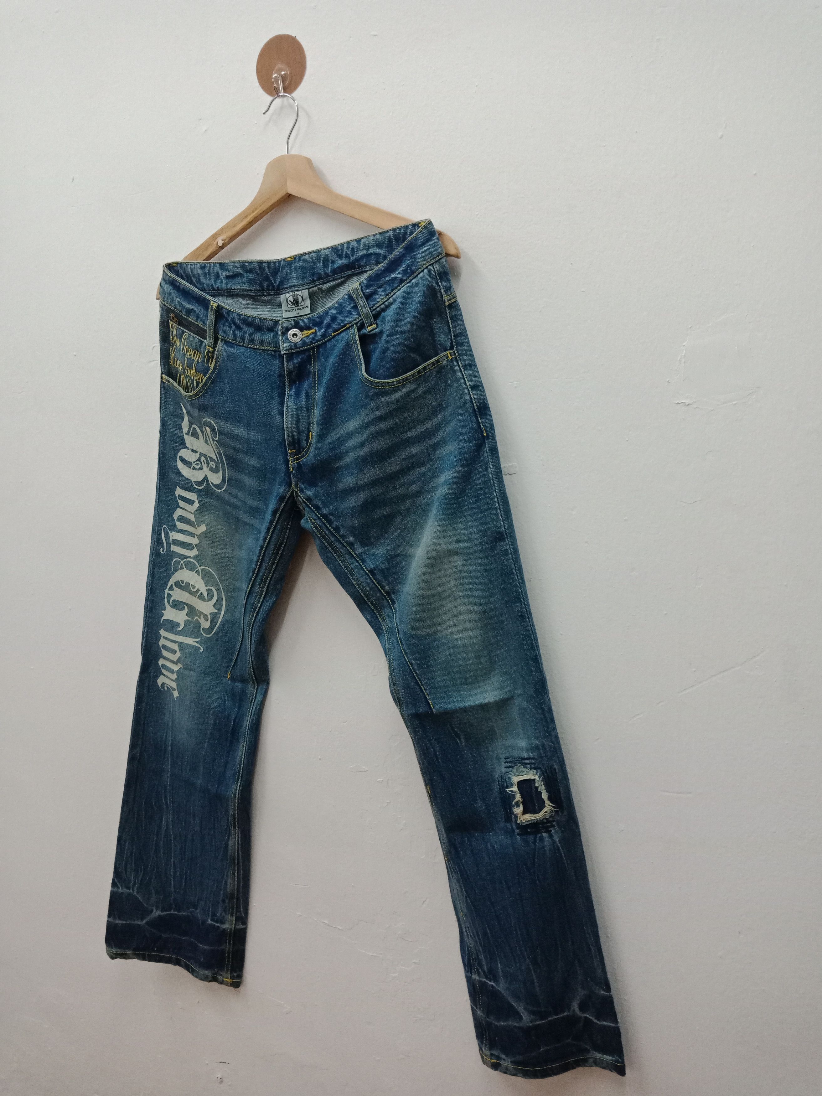 Body Glove Body Glove Spell Out Patchworks Distressed Size US 32 / EU 48 - 3 Thumbnail