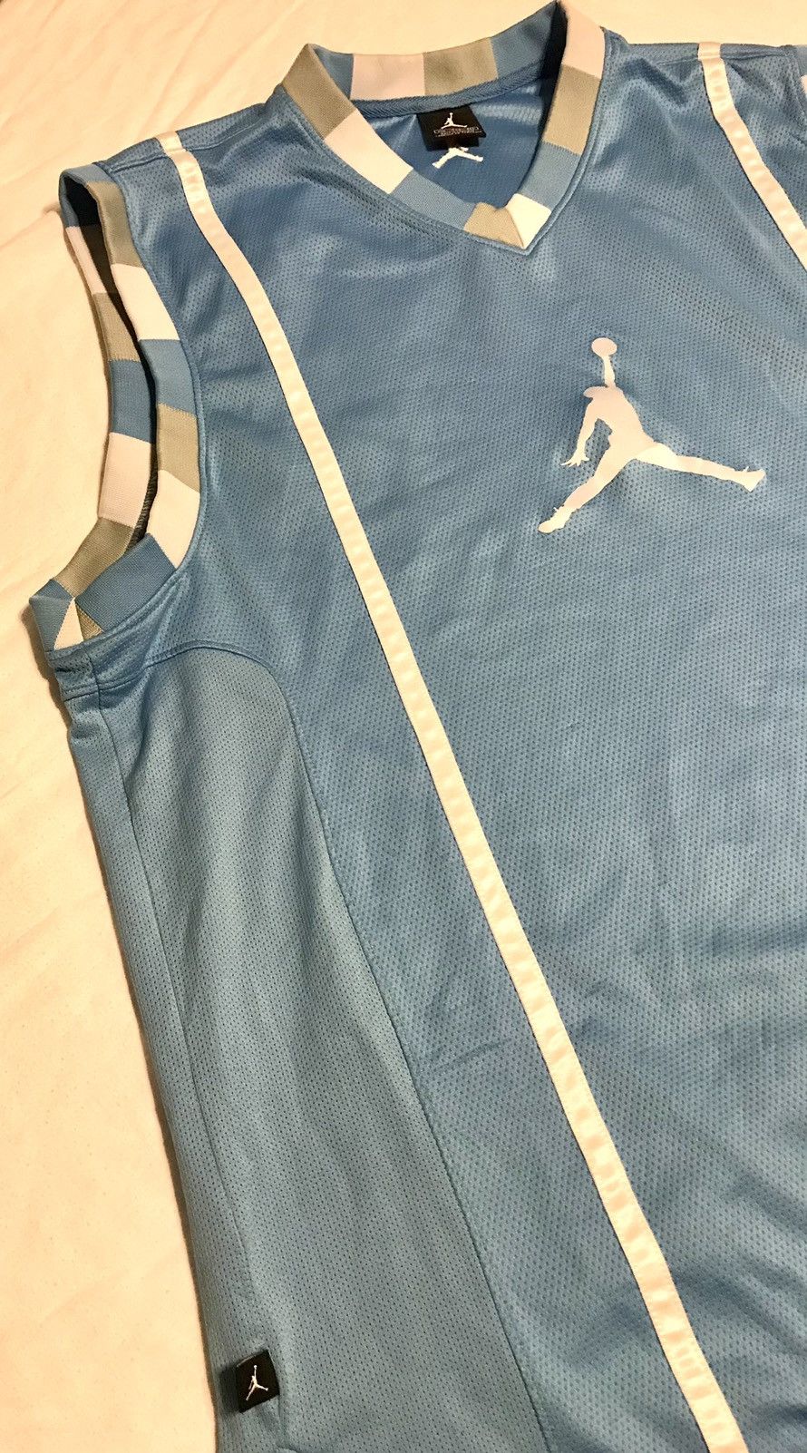 Jordan Brand × Nike Jordan Tar Heel Blue Practice Jersey Size US XXL / EU 58 / 5 - 4 Thumbnail