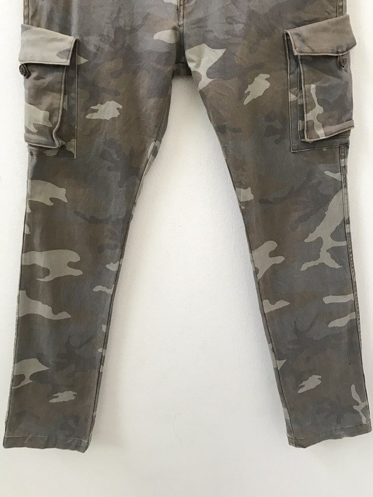 Global Work Vintage Global Work Japan Stretchable Camo Slim Cargo Size US 30 / EU 46 - 3 Thumbnail