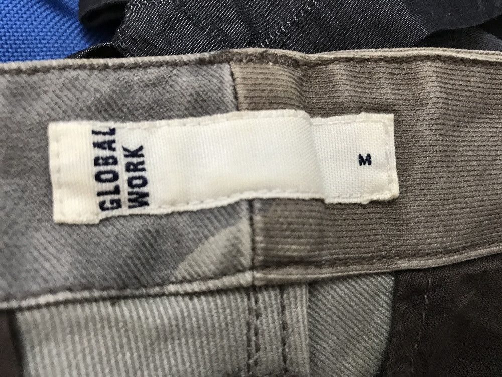 Global Work Vintage Global Work Japan Stretchable Camo Slim Cargo Size US 30 / EU 46 - 14 Thumbnail