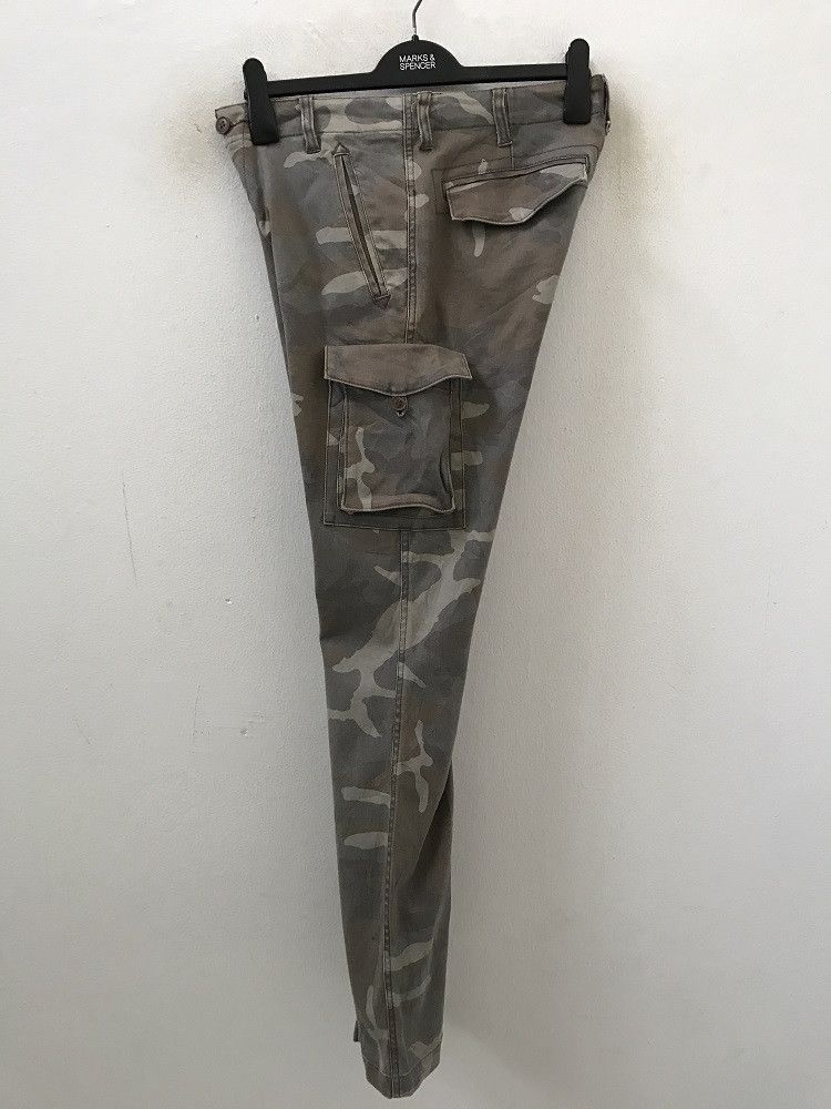 Global Work Vintage Global Work Japan Stretchable Camo Slim Cargo Size US 30 / EU 46 - 8 Thumbnail